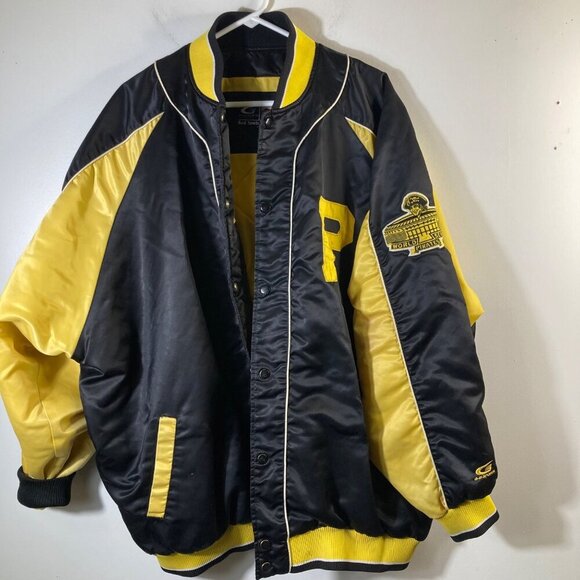 Mens Vintage‎ Cooperstown Pittsburgh Pirates 1971 World Series Jacket 3/4XL